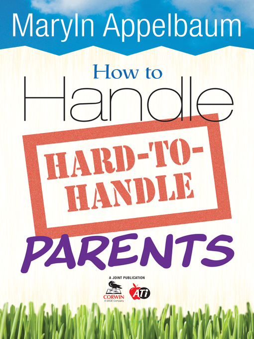 Title details for How to Handle Hard-to-Handle Parents by Maryln Appelbaum - Available